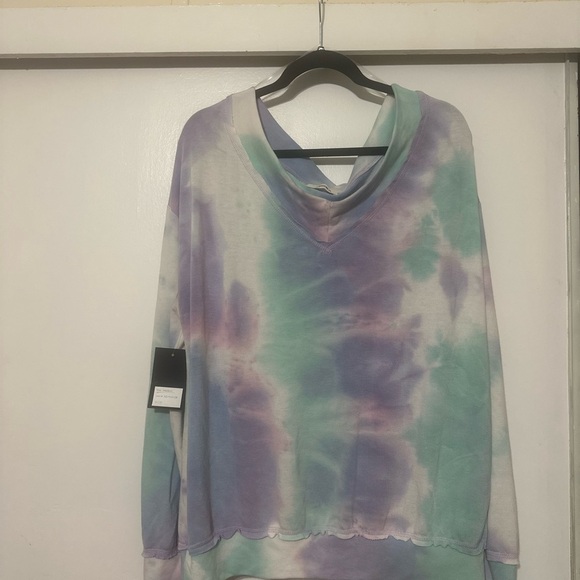 Tie-Dye Women's Sweater - Picture 1 of 7